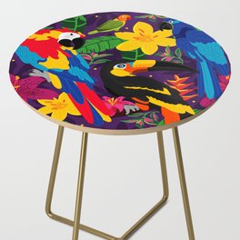 Parrots Party Side Table