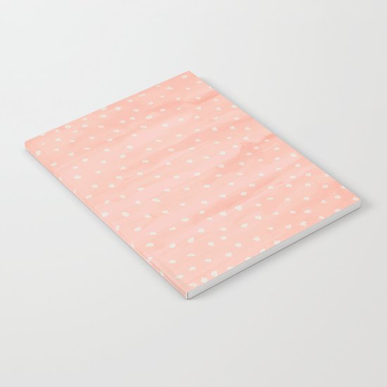 Beige Dots Notebook