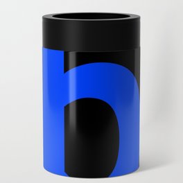 letter B (Blue & Black) Can Cooler