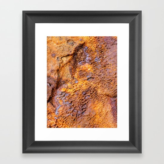 Australian Boat Texture #1 Framed Art Print