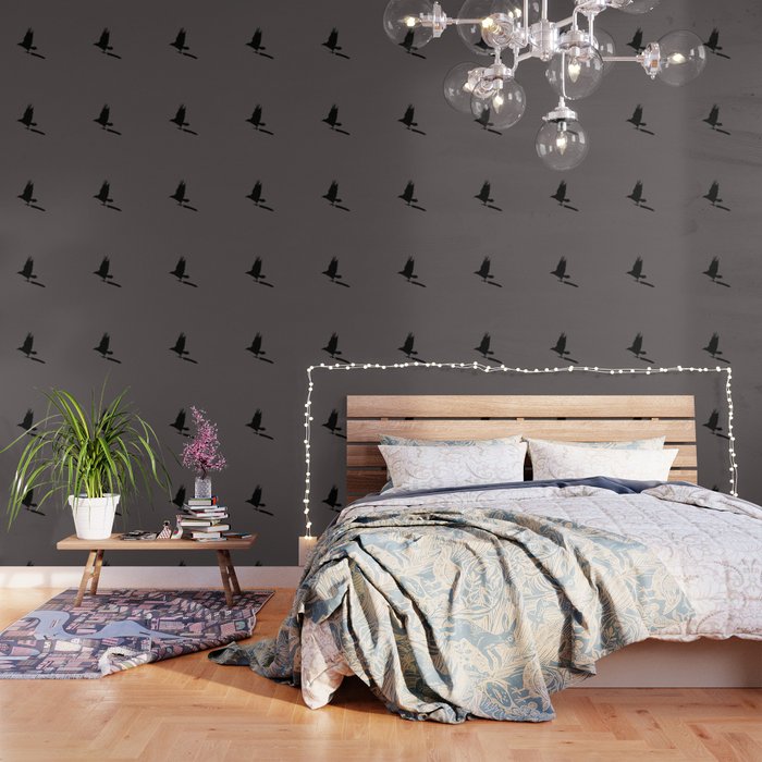 The Raven To The Writing Desk Wallpaper By Arianawilde Society6