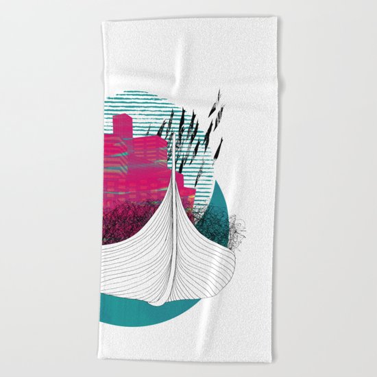 no hope. no fear. Beach Towel