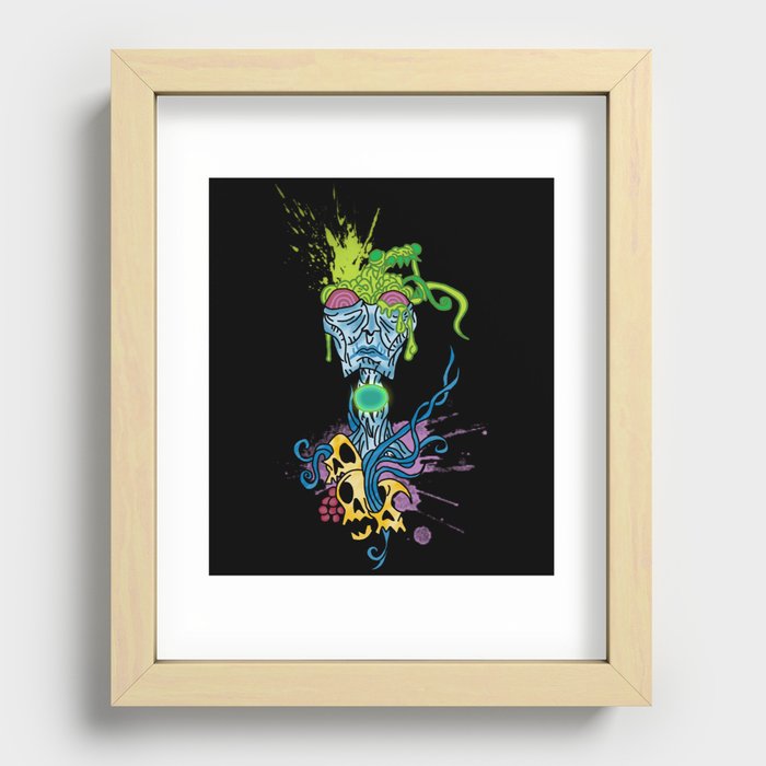 A Beautiful Mind Recessed Framed Print