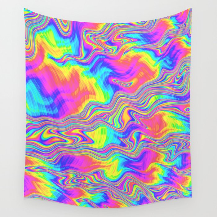 Trippy rainbow hotsell tapestry