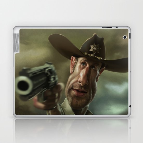 Rick Grimes from 'The Walking Dead'. Laptop & iPad Skin