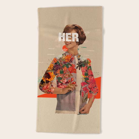 Her Beach Towel