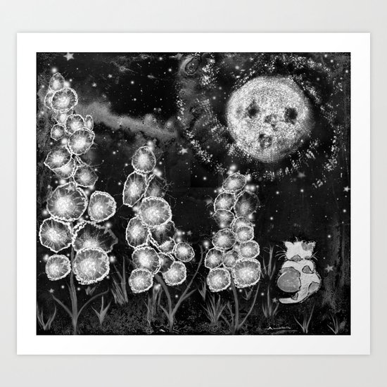 The Mysterious Garden Art Print