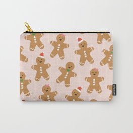 Christmas Gingerbread Men Carry-All Pouch