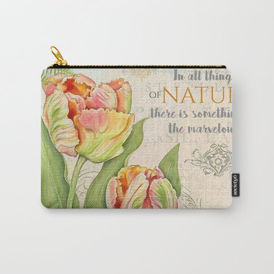 Vintage Flowers #26 Carry-All Pouch