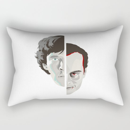 Old Fashioned Villain Rectangular Pillow