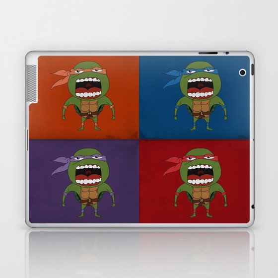 Screaming Turtles Laptop & iPad Skin