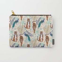 Tiger Toile Carry-All Pouch