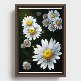 Daisy Framed Canvas