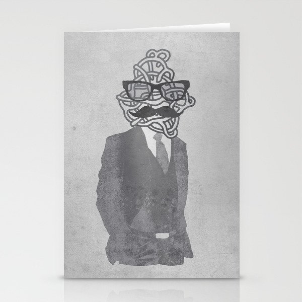 The Gentlemanly Squiggle Stationery Cards