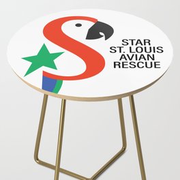 STAR Logo Round with Name Side Table