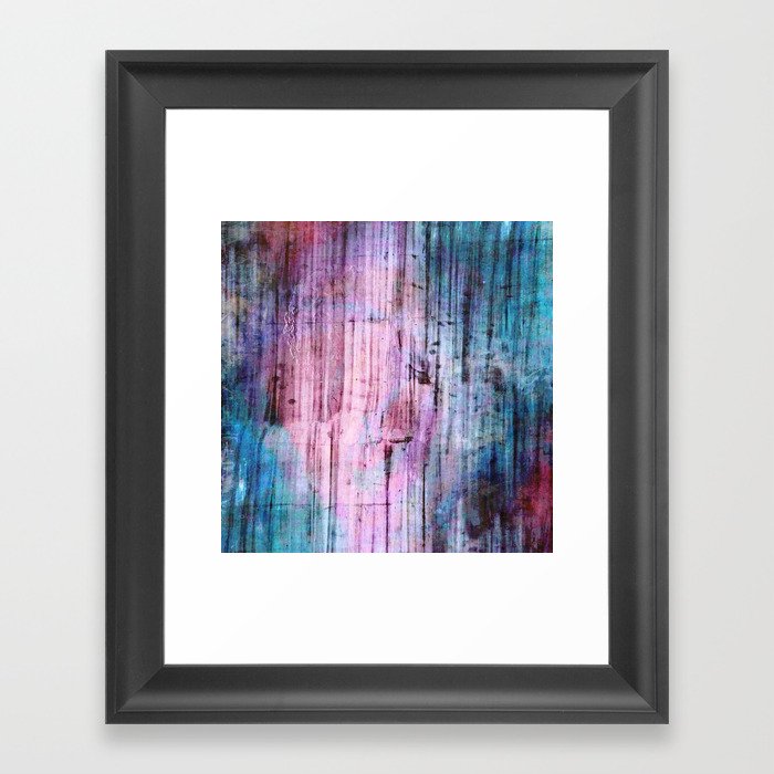Abalone Mermaid Shell Framed Art Print