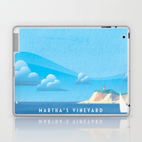 Marthas Vineyard Laptop & iPad Skin