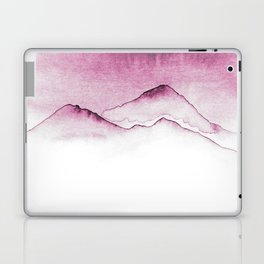 Pink Sky Mountains Laptop Skin
