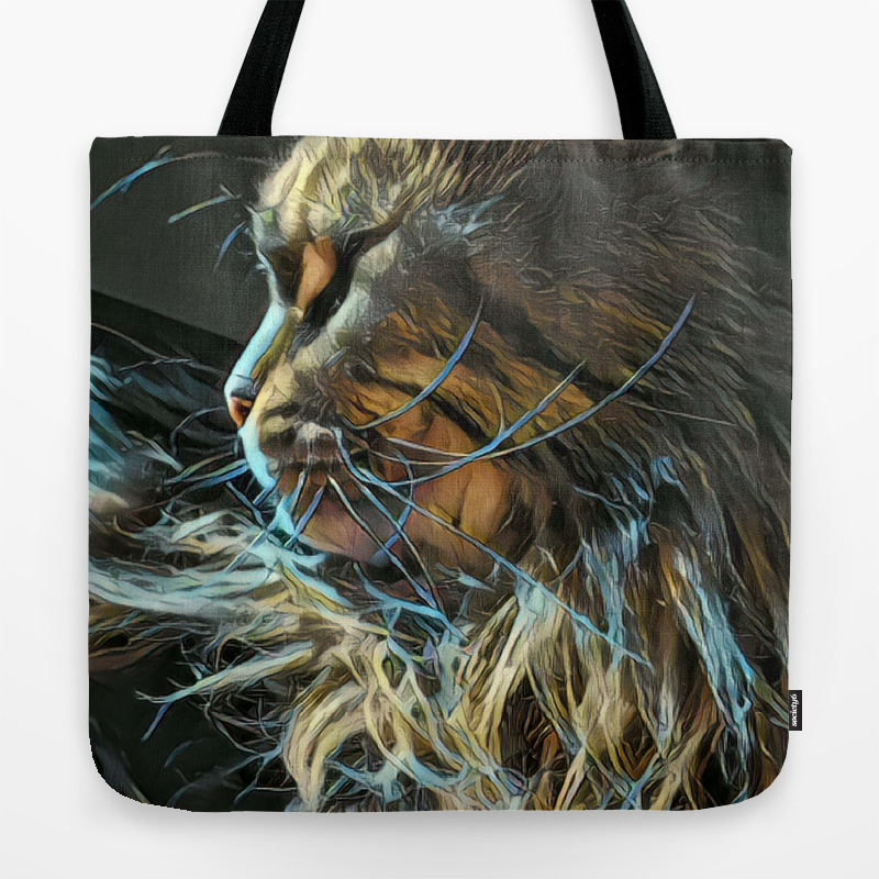 Profil De Chat Tote Bag By Tayatamelie Society6 Profil De Chat Tote Bag By Tayatamelie Society6