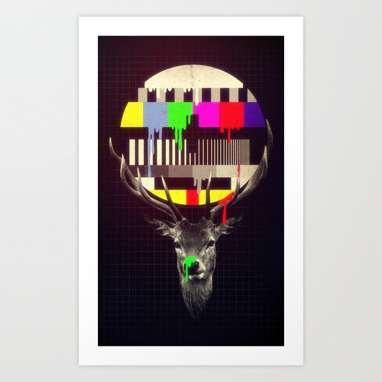 No signal Art Print