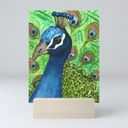 Phillip Peacock Mini Art Print
