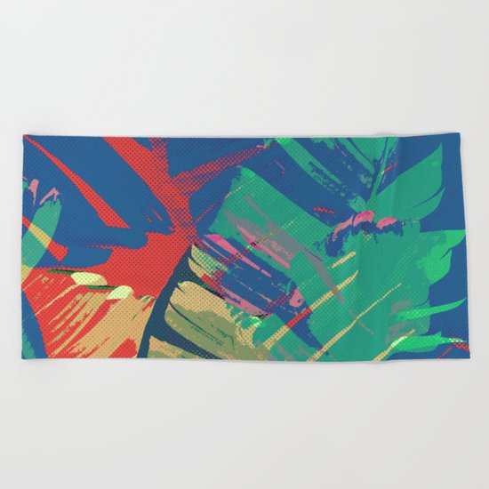 Tropic Topic Beach Towel