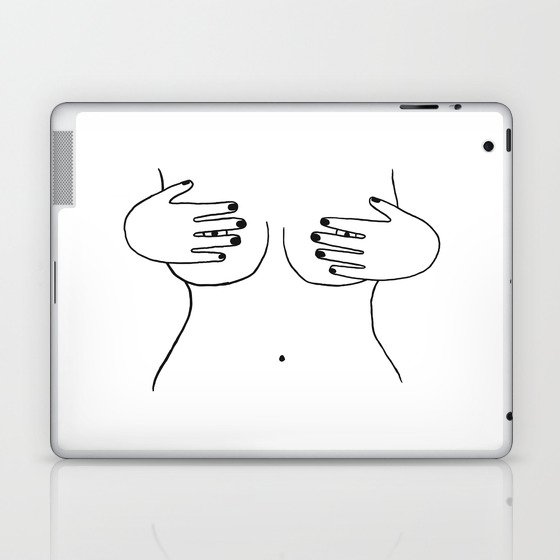 peek-a-boob Laptop & iPad Skin