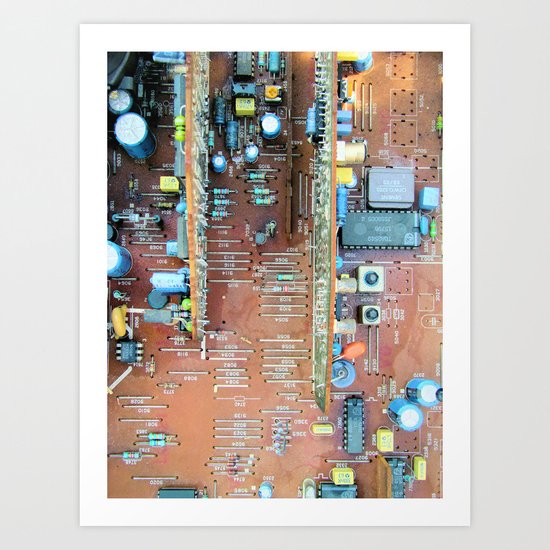Macho City 002 Art Print