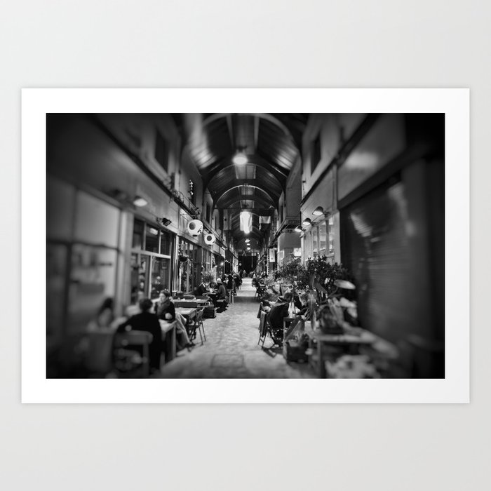 Inside Brixton Village. Art Print