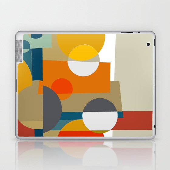 Cityscape Abstract Two Laptop & iPad Skin