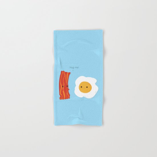 Would you be the bacon to my eggs? Hand & Bath Towel