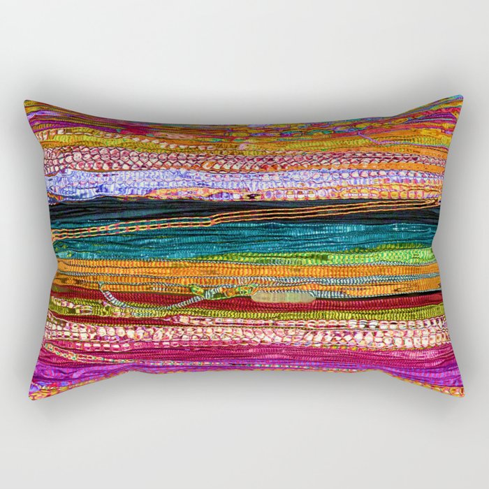 Indian Colors Rectangular Pillow