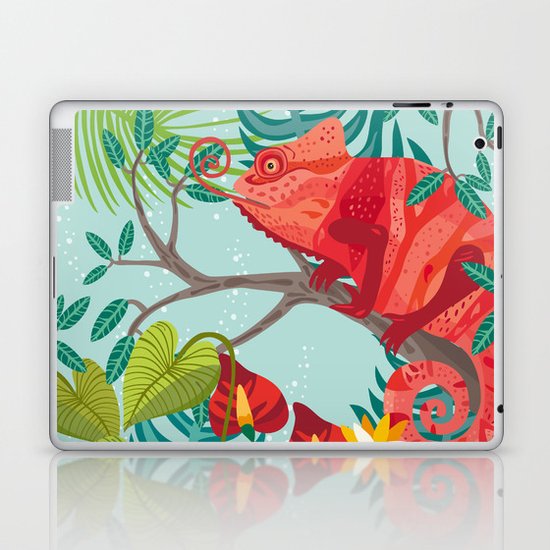 The Red Chameleon Laptop & iPad Skin