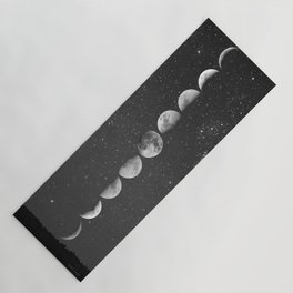 Moon Mat in Black and White Yoga Mat
