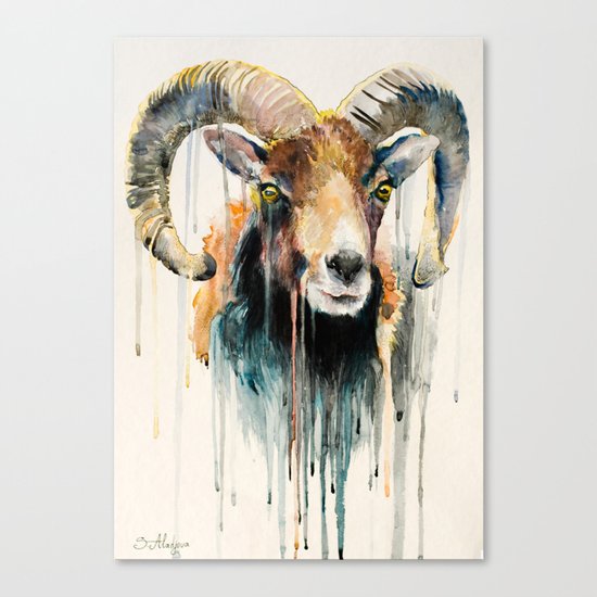 Ram Canvas Print