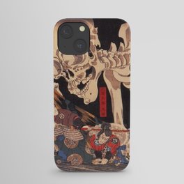 Takiyasha The Witch And The Skeleton Spectre By Utagawa Kuniyoshi iPhone Case