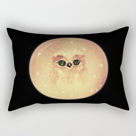 Baby owl Rectangular Pillow