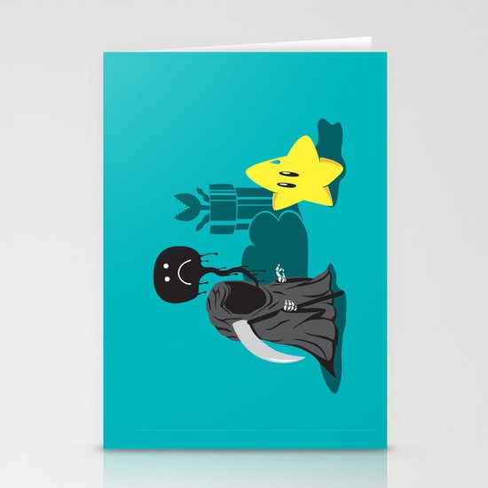 Death's worst enemy Stationery Cards