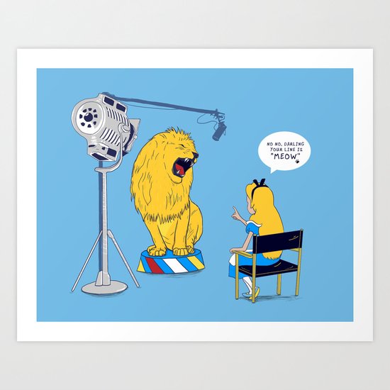 Directing Art Print