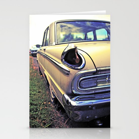 Meteor taillight Stationery Cards