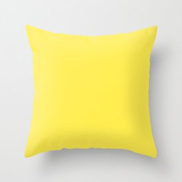 Lemon Creme Throw Pillow