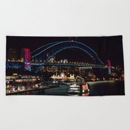 Sydney Harbour Bridge Beach Towel
