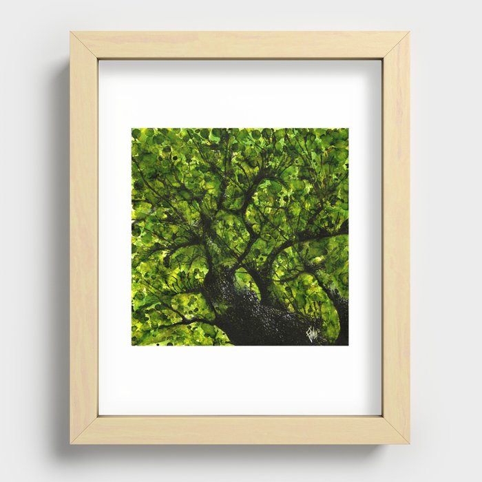Look Up Recessed Framed Print