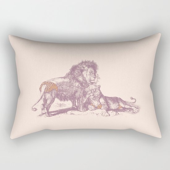 Rrrrauwch! Rectangular Pillow