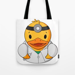 Doctor Rubber Duck Tote Bag