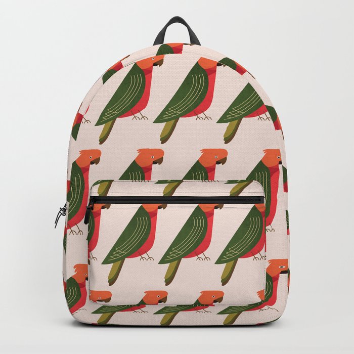 Whimsy Australian King Parrot Backpack