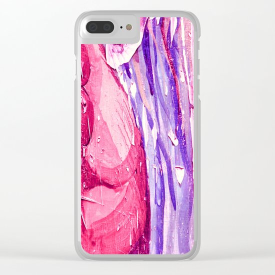 Old Wood 03 Clear iPhone Case
