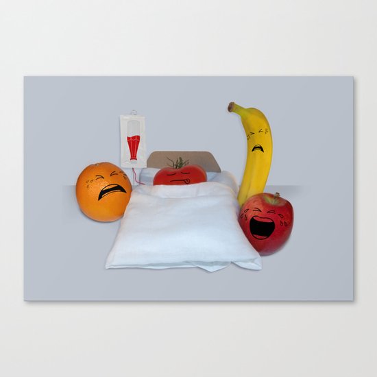 I'm Sorry He's A Vegetable Canvas Print