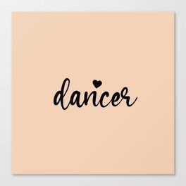 dancer ballerina Canvas Print