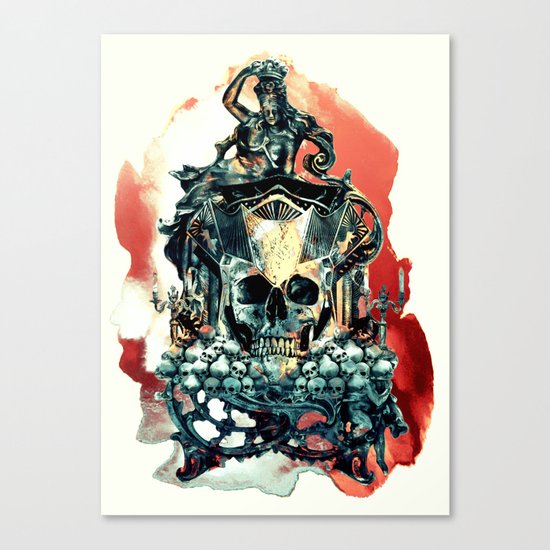 THE KING V Canvas Print